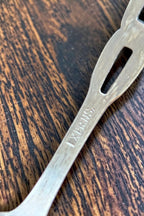 Vintage mokkaskjeer med dekor – 6 stk. – bilde 3
